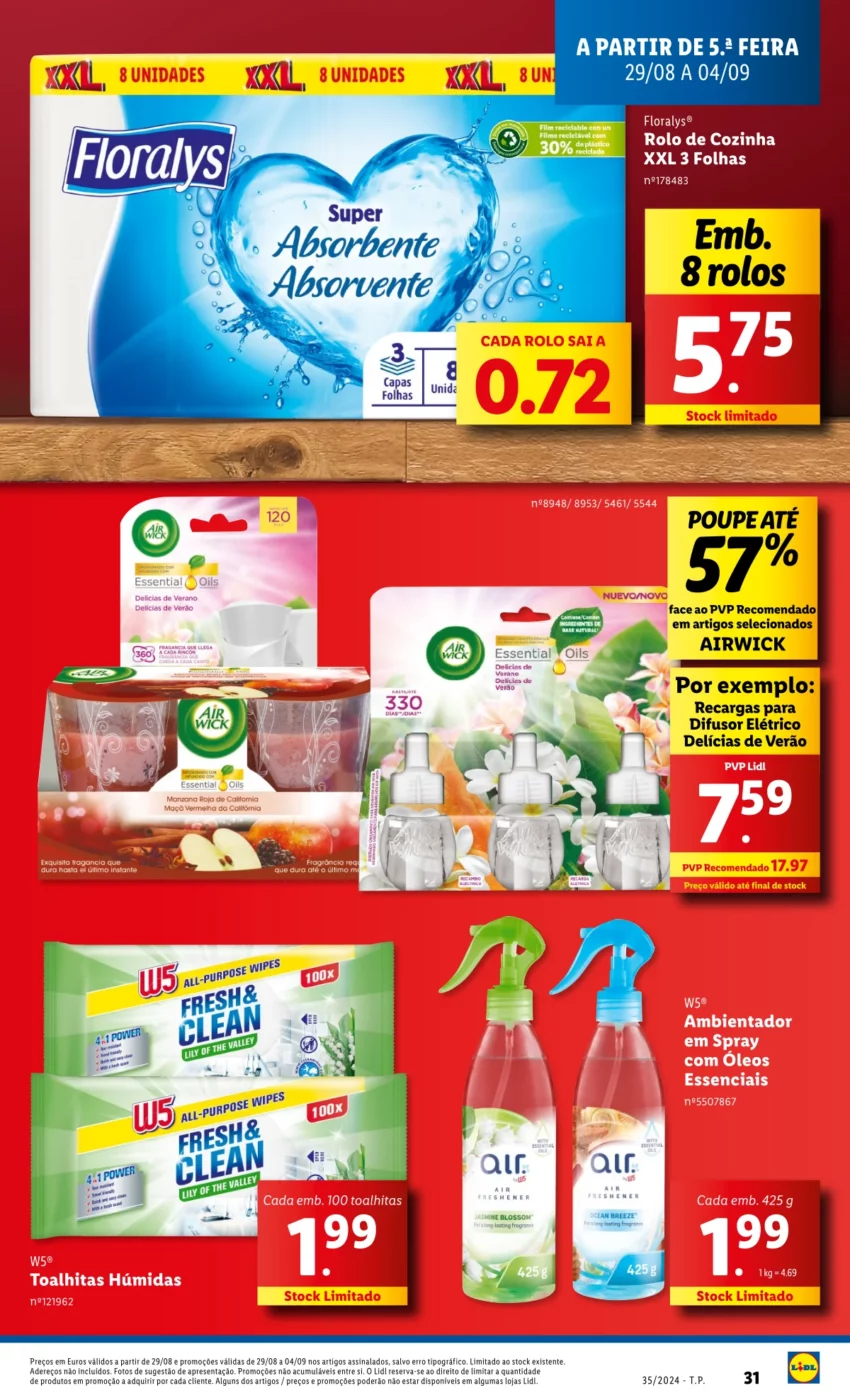 Antevis&atilde;o Folheto LiDL Promo&ccedil;&otilde;es (29 agosto a 4 setembro)