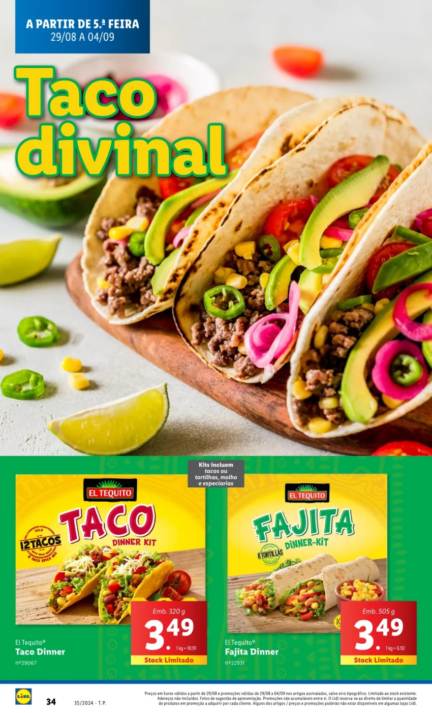 Antevis&atilde;o Folheto LiDL Promo&ccedil;&otilde;es (29 agosto a 4 setembro)