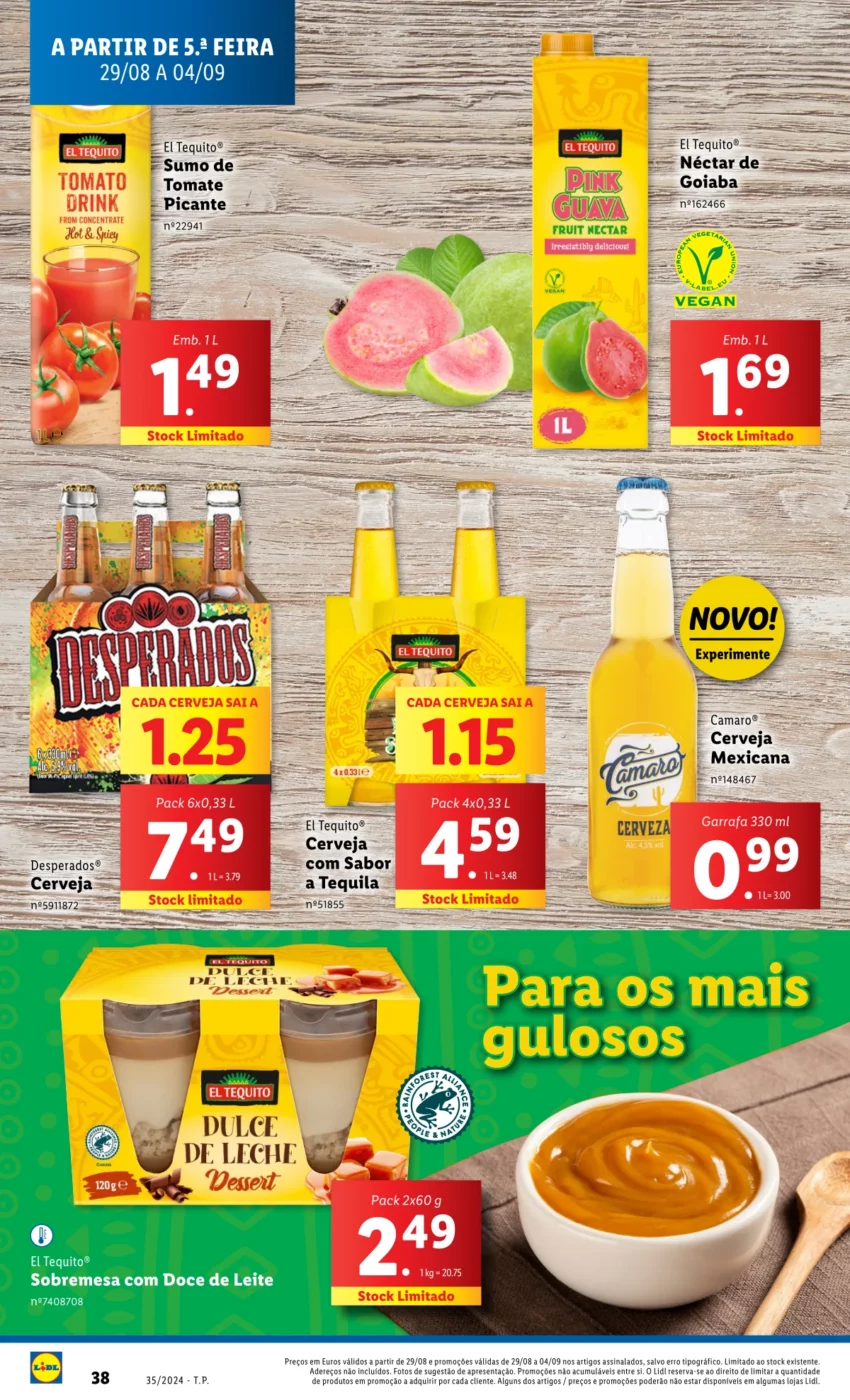 Antevis&atilde;o Folheto LiDL Promo&ccedil;&otilde;es (29 agosto a 4 setembro)