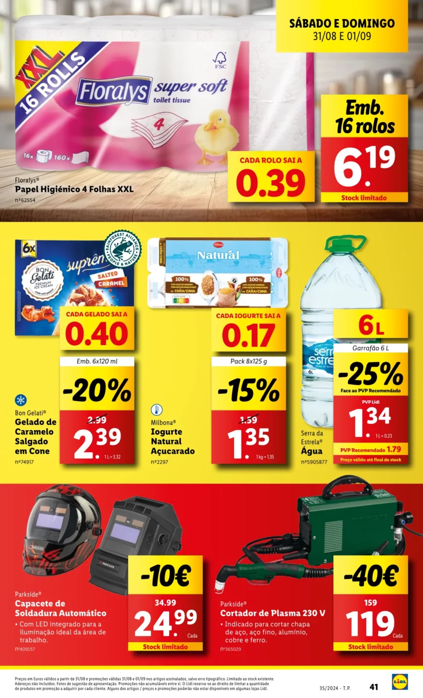 Antevis&atilde;o Folheto LiDL Promo&ccedil;&otilde;es (29 agosto a 4 setembro)