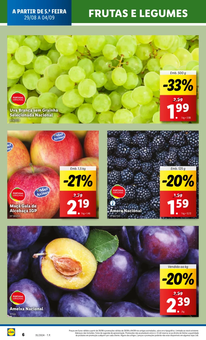 Antevis&atilde;o Folheto LiDL Promo&ccedil;&otilde;es (29 agosto a 4 setembro)