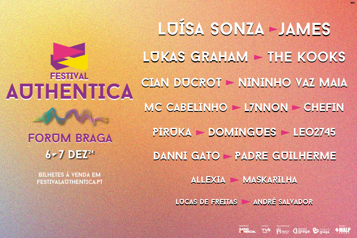 James, The Kooks e Lukas Graham adicionados ao cartaz do Festival Authentica