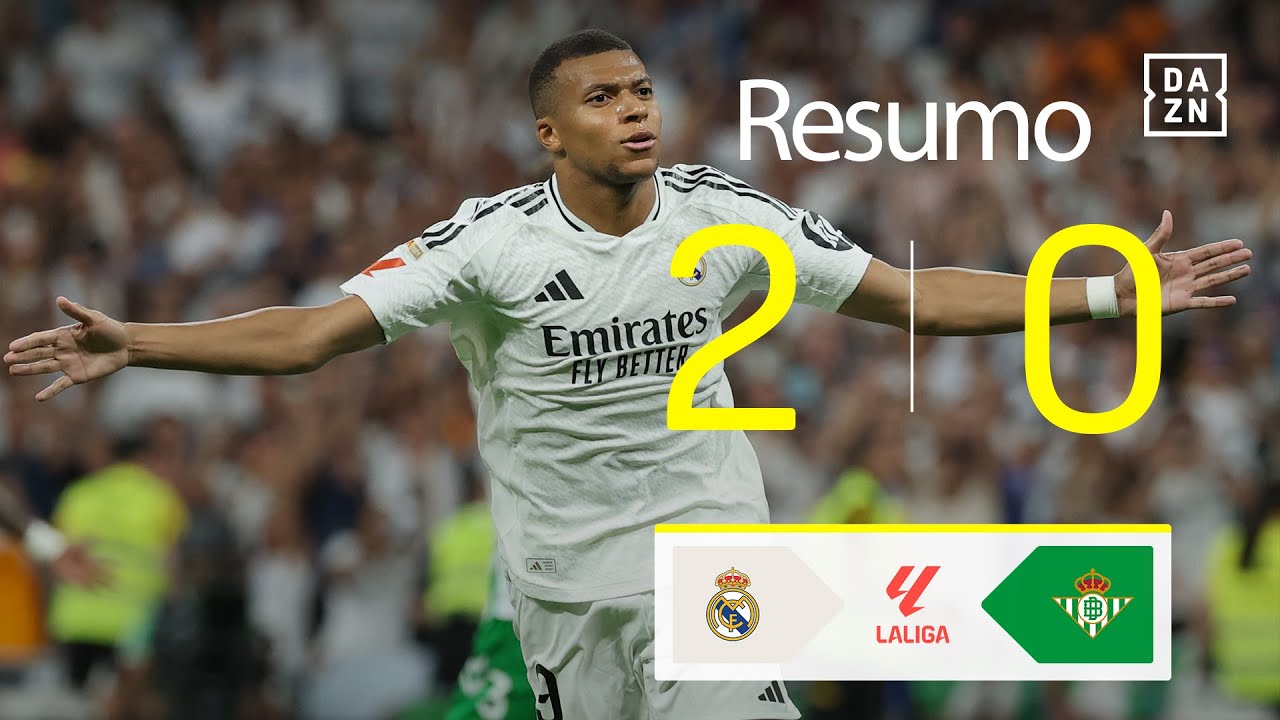 Resumo | Real Madrid 2-0 Real Betis | LALIGA 24/25