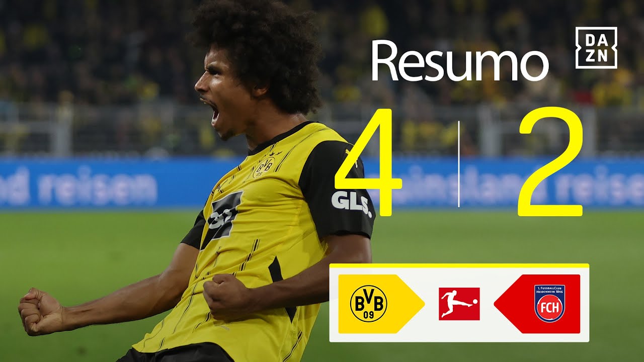 Resumo | Dortmund 4-2 Heidenheim | Bundesliga 24/25