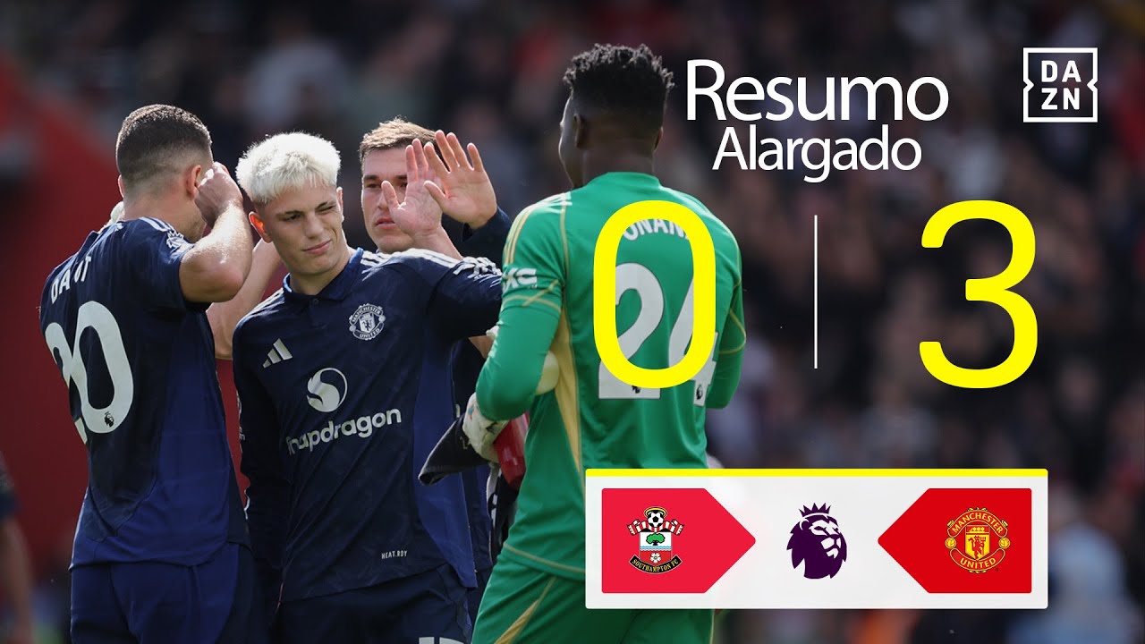 Resumo alargado | Southampton 0-3 Man United | Premier League 24/25