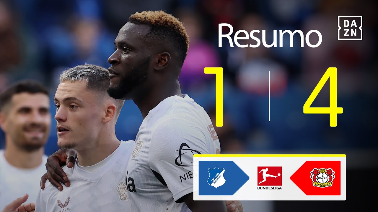 Resumo | Hoffenheim 1-4 Bayer Leverkusen | Bundesliga 24/25