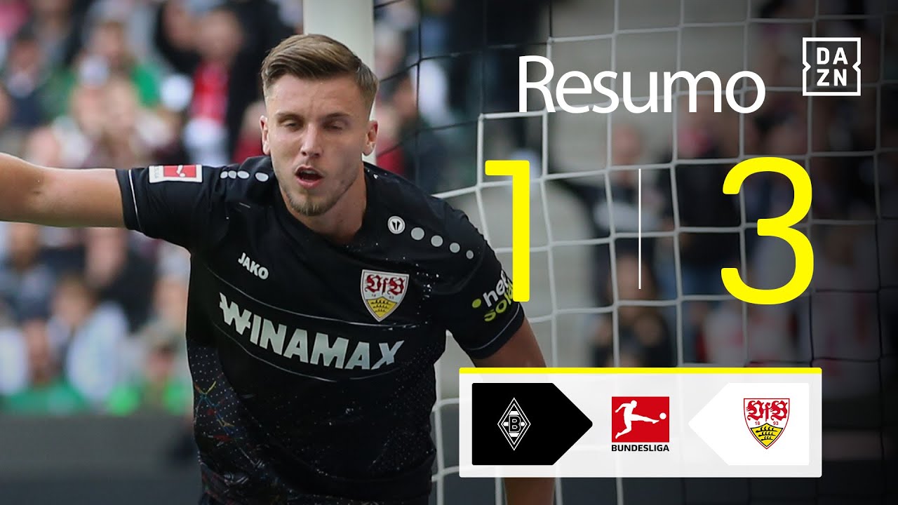 Resumo | Borussia Mönchengladbach 1-3 Stuttgart | Bundesliga 24/25