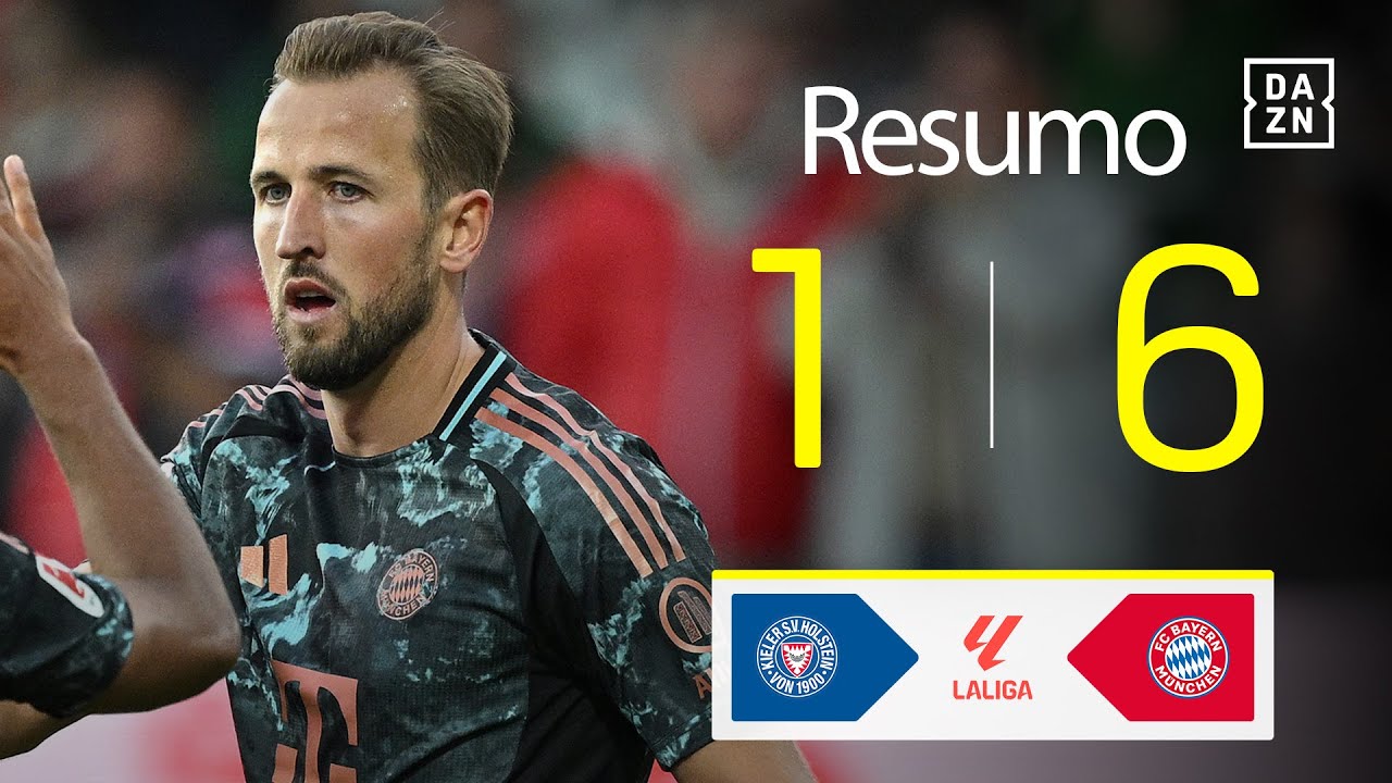Resumo | Kiel 1-6 Bayern | Bundesliga 24/25