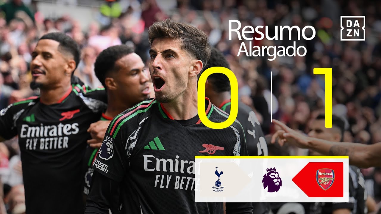 Resumo alargado | Tottenham 0-1 Arsenal | Premier League 24/25