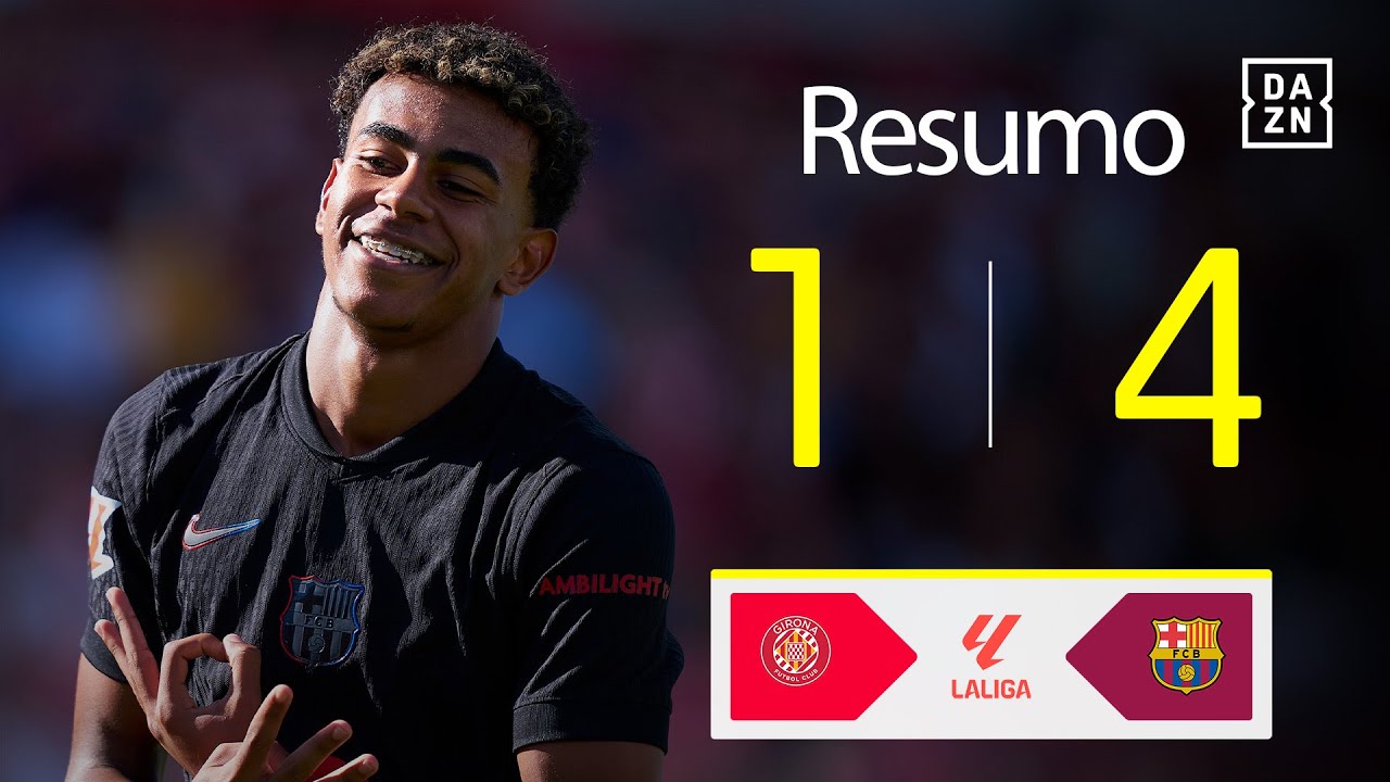 Resumo | Girona 1-4 Barcelona | LALIGA 24/25