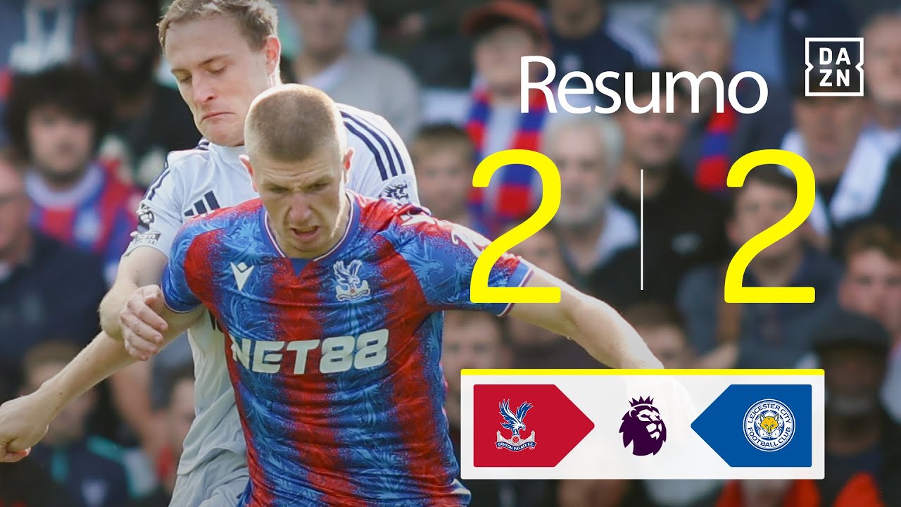 Resumo | Crystal Palace 2-2 Leicester City | Premier League 24/25