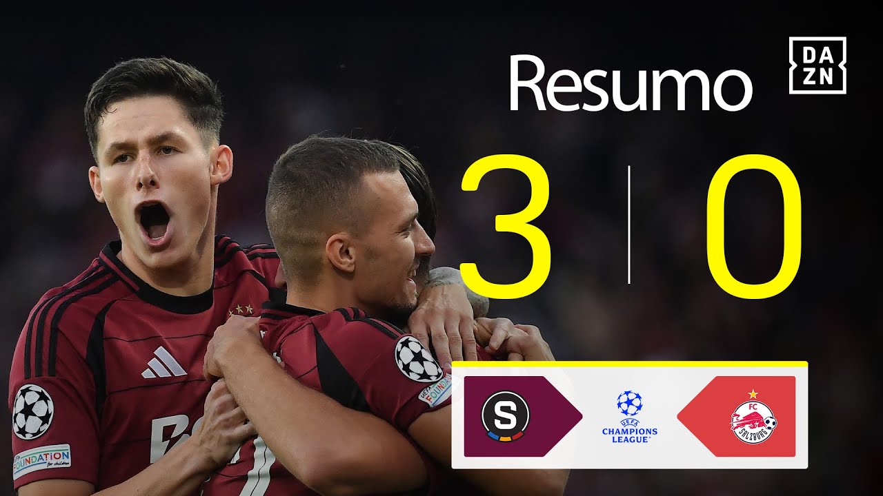 Resumo | Sparta Praha AC 3-0 Red Bull Salzburg | Champions League 24/25