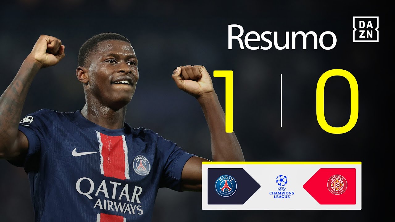 Resumo | PSG 1-0 Girona | Champions League 24/25