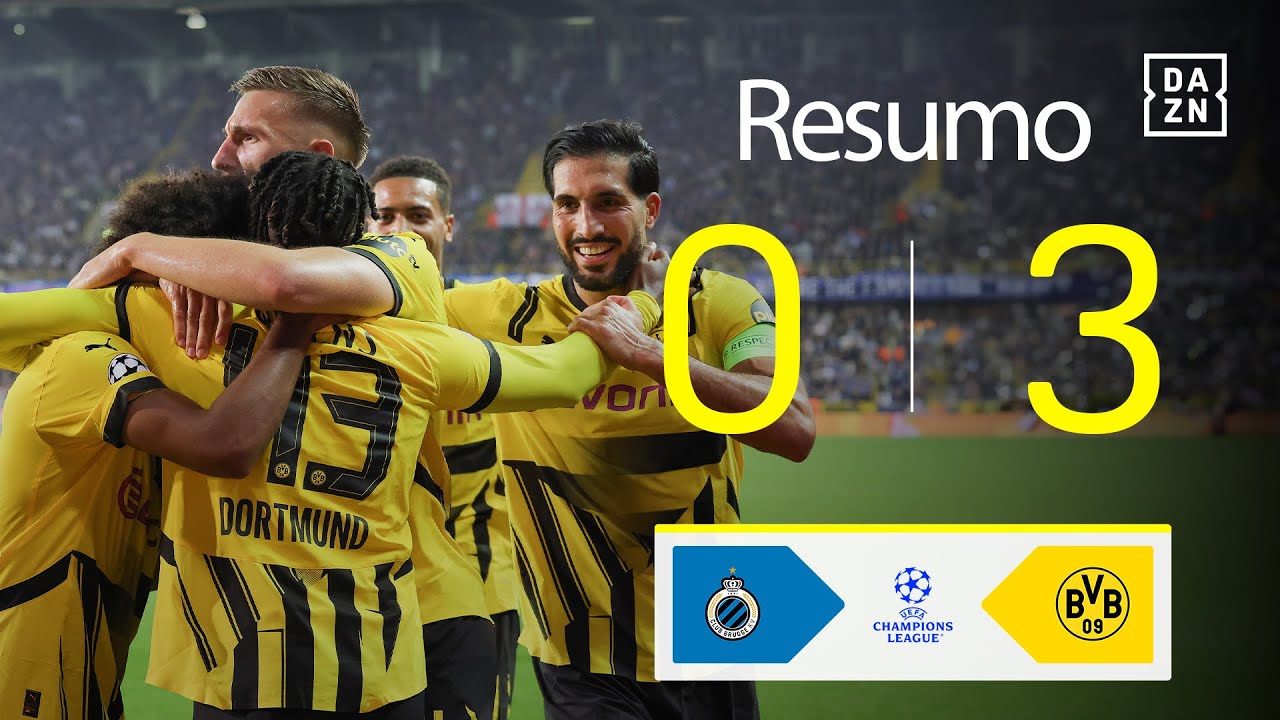 Resumo | Club Brugge 0-3 Dortmund | Champions League 24/25