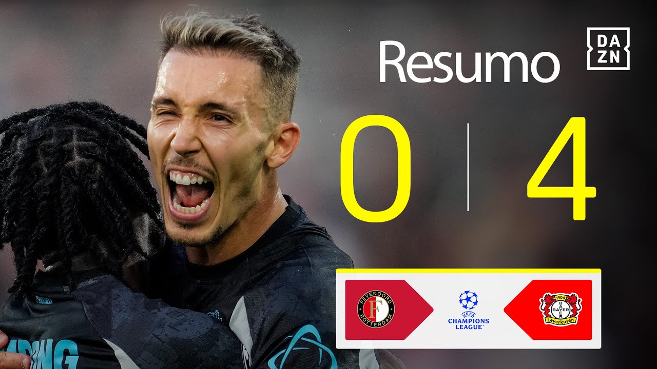 Resumo | Feyenoord 0-4 Bayer Leverkusen | Champions League 24/25
