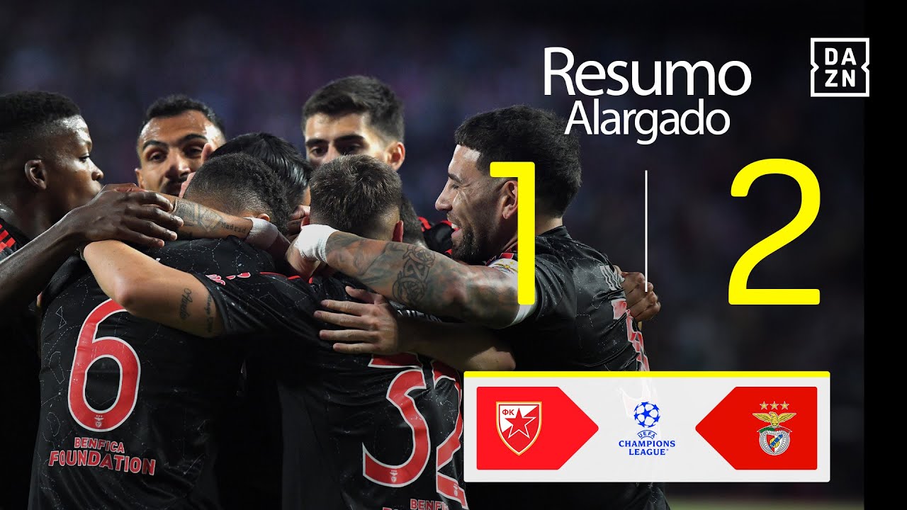 Resumo alargado | Crvena Zvezda 1-2 SL Benfica | Champions League 24/25