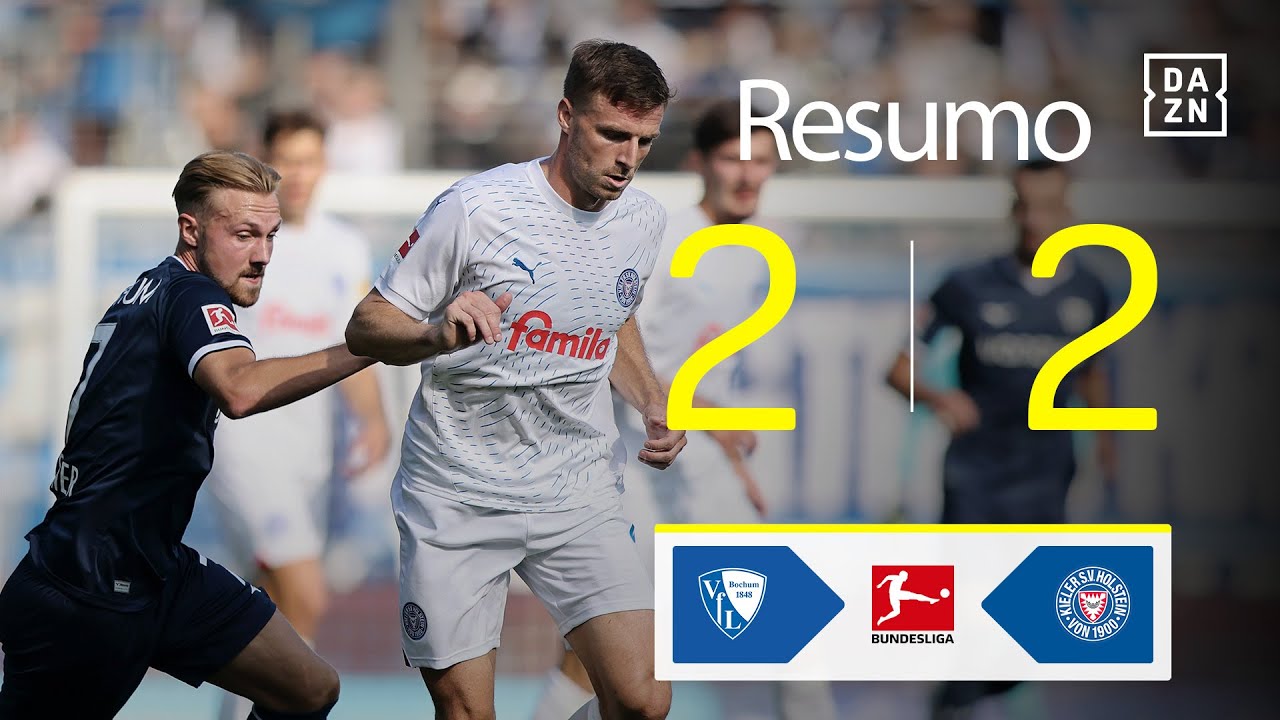 Resumo | Bochum 2-2 Holstein Kiel | Bundesliga 24/25