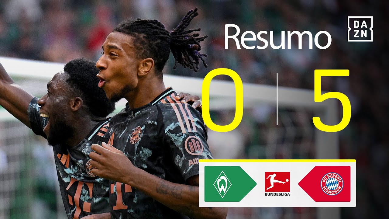 Resumo | Werder Bremen 0-5 Bayern | Bundesliga 24/25