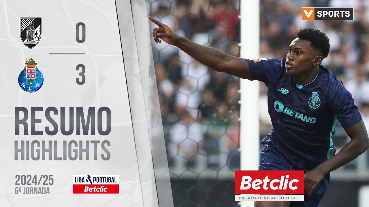 Resumo: Vitória SC 0-3 FC Porto (Liga 24/25 #6) | CA Notícias | Canal Alternativo de Notícias Resumo: Vitória SC 0-3 FC Porto (Liga 24/25 #6)