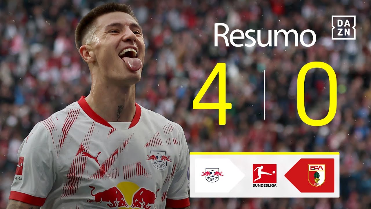 Resumo | Leipzig 4-0 Augsburg | Bundesliga 24/25