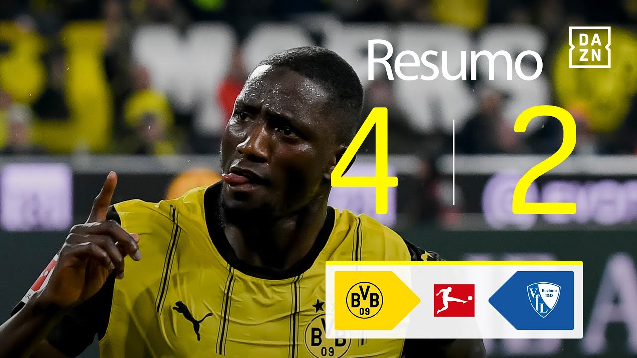 Resumo | Dortmund 4-2 Bochum | Bundesliga 24/25