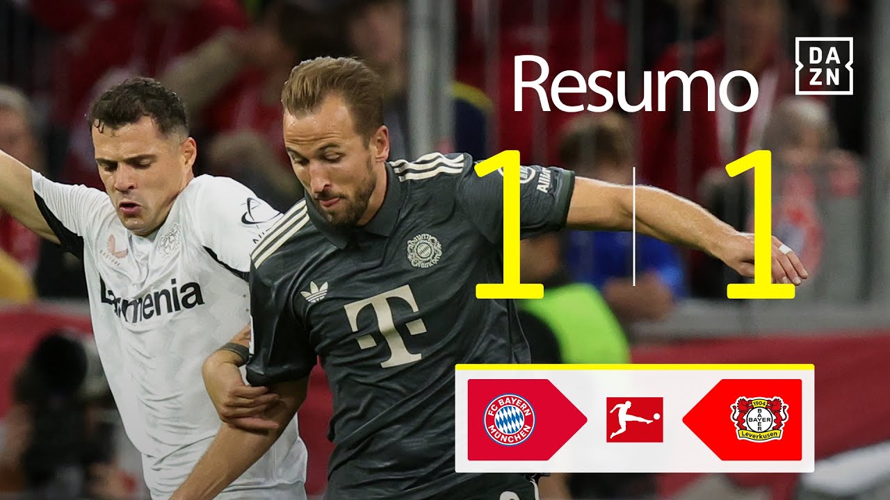 Resumo | Bayern 1-1 Leverkusen | Bundesliga 24/25