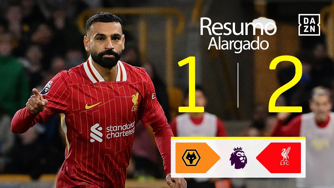 Resumo alargado | Wolves 1-2 Liverpool | Premier League 24/25