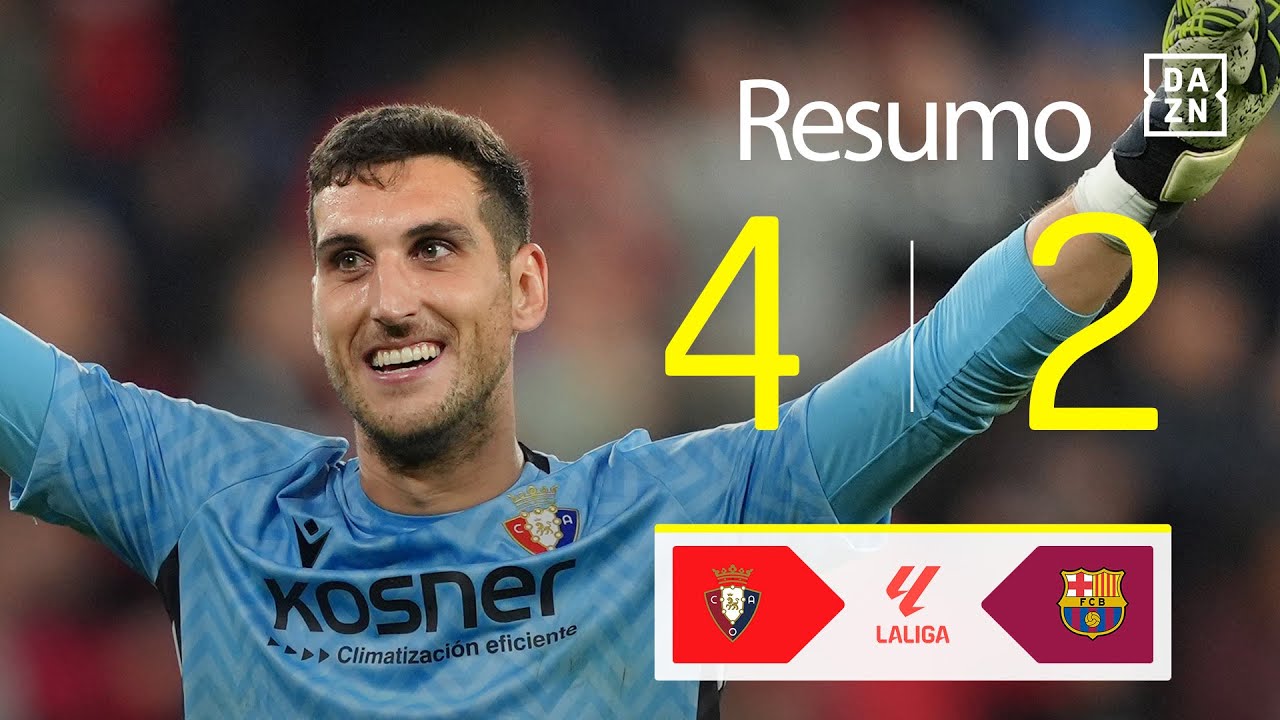 Resumo | Osasuna 4-2 Barcelona | LALIGA 24/25