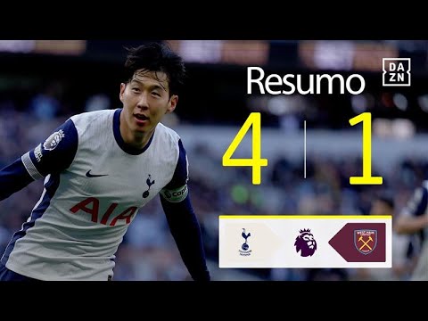 Resumo | Tottenham 4-1 West Ham | Premier League 24/25