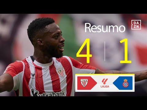 Resumo | Athletic Bilbao 4-1 Espanyol | LALIGA 24/25