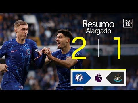 Resumo alargado | Chelsea 2-1 Newcastle | Premier League 24/25