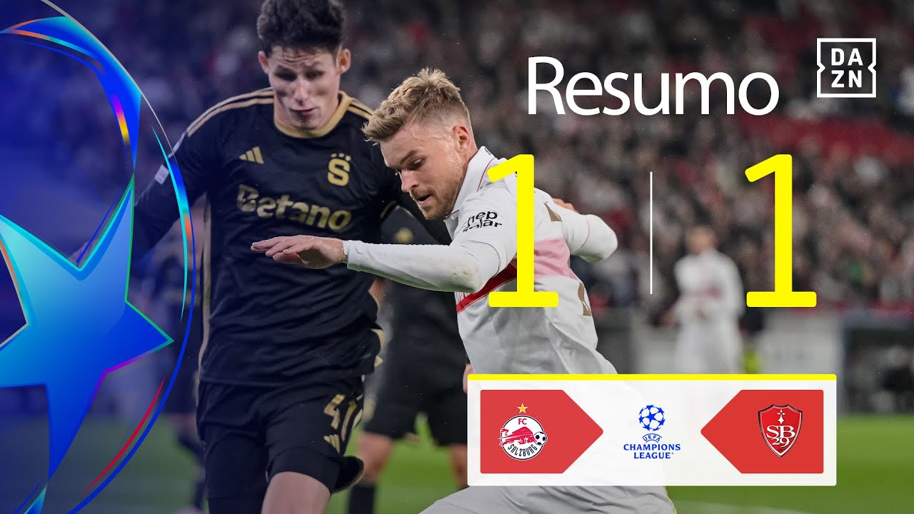 Resumo | Stuttgart 1-1 Sparta Praha | Champions League 24/25