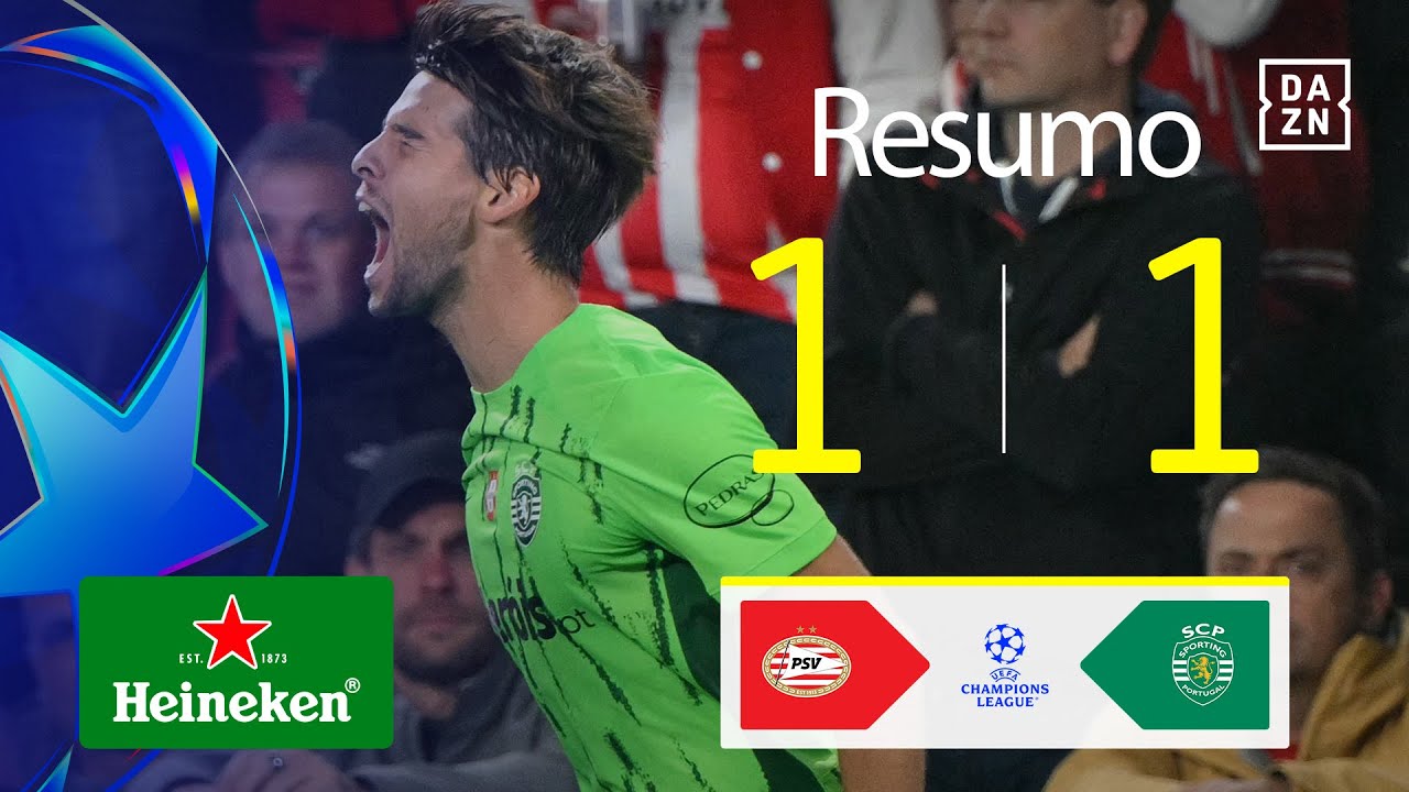Resumo | PSV 1-1 Sporting CP | Champions League 24/25