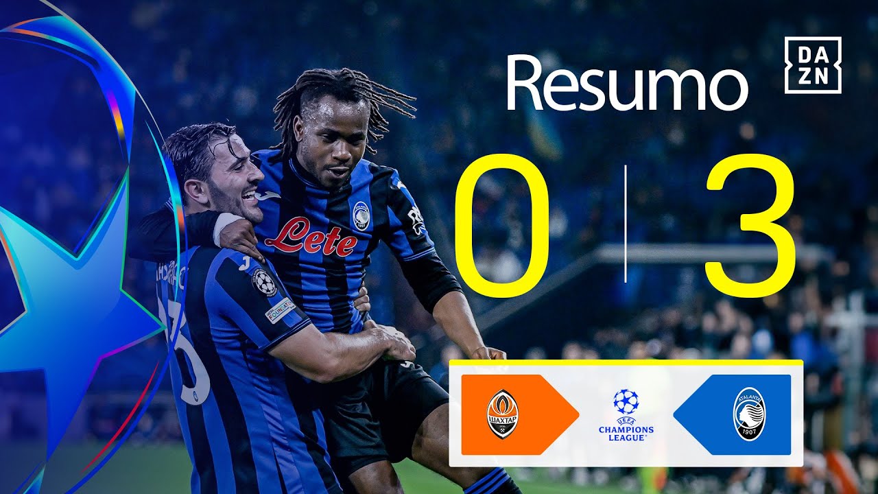 Resumo | Shakhtar Donetsk 0-3 Atalanta | Champions League 24/25