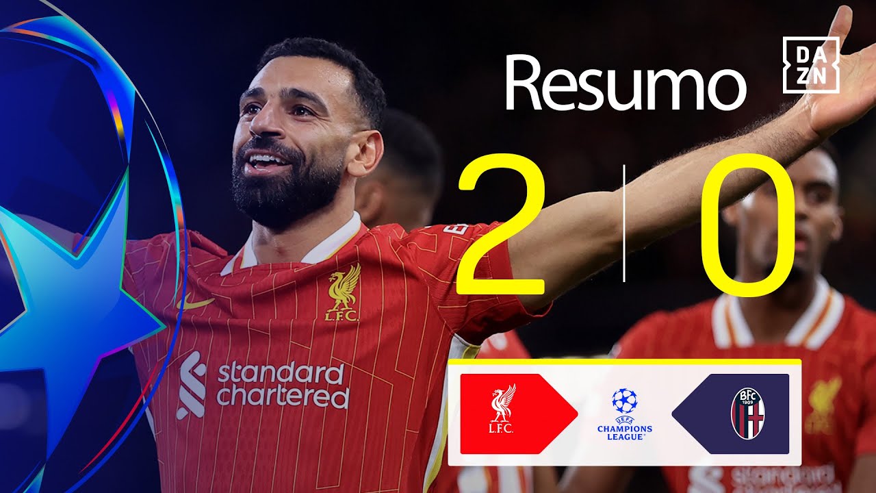 Resumo | Liverpool 2-0 Bologna | Champions League 24/25