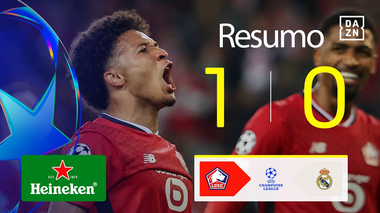 Resumo | Lille 1-0 Real Madrid | Champions League 24/25
