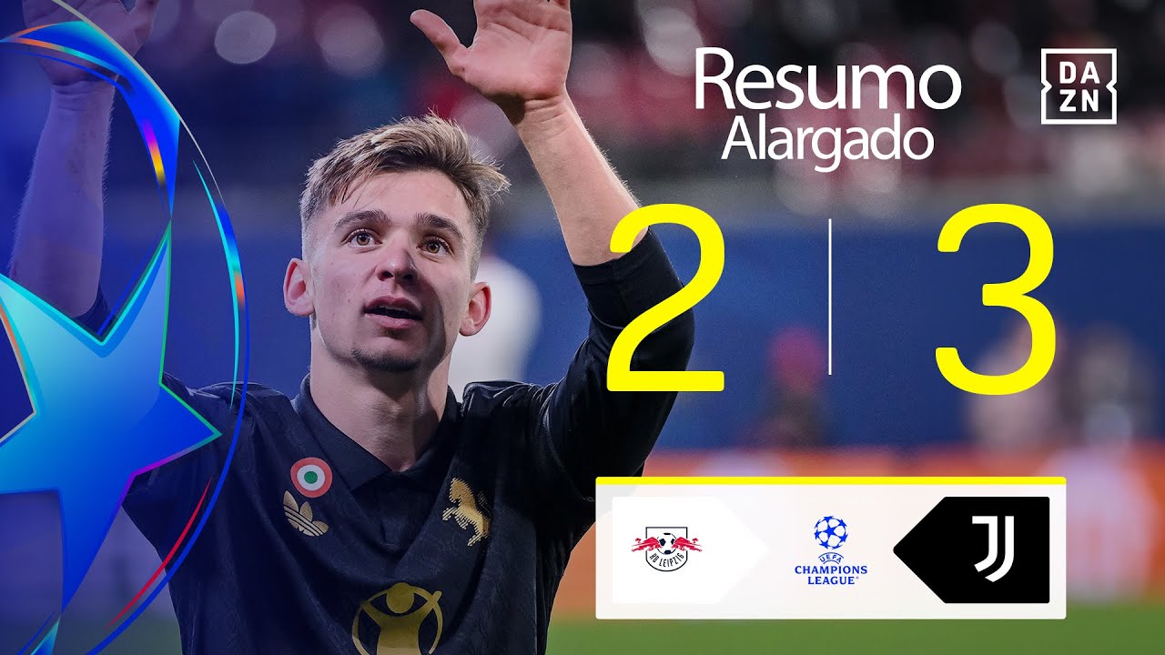 Resumo alargado | Leipzig 2-3 Juventus | Champions League 24/25