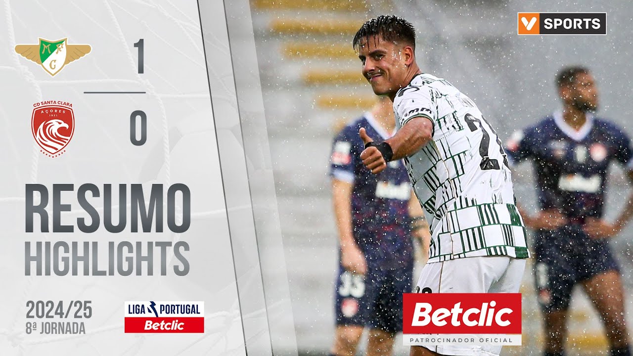 Resumo: Moreirense 1-0 Santa Clara (Liga 24/25 #8)