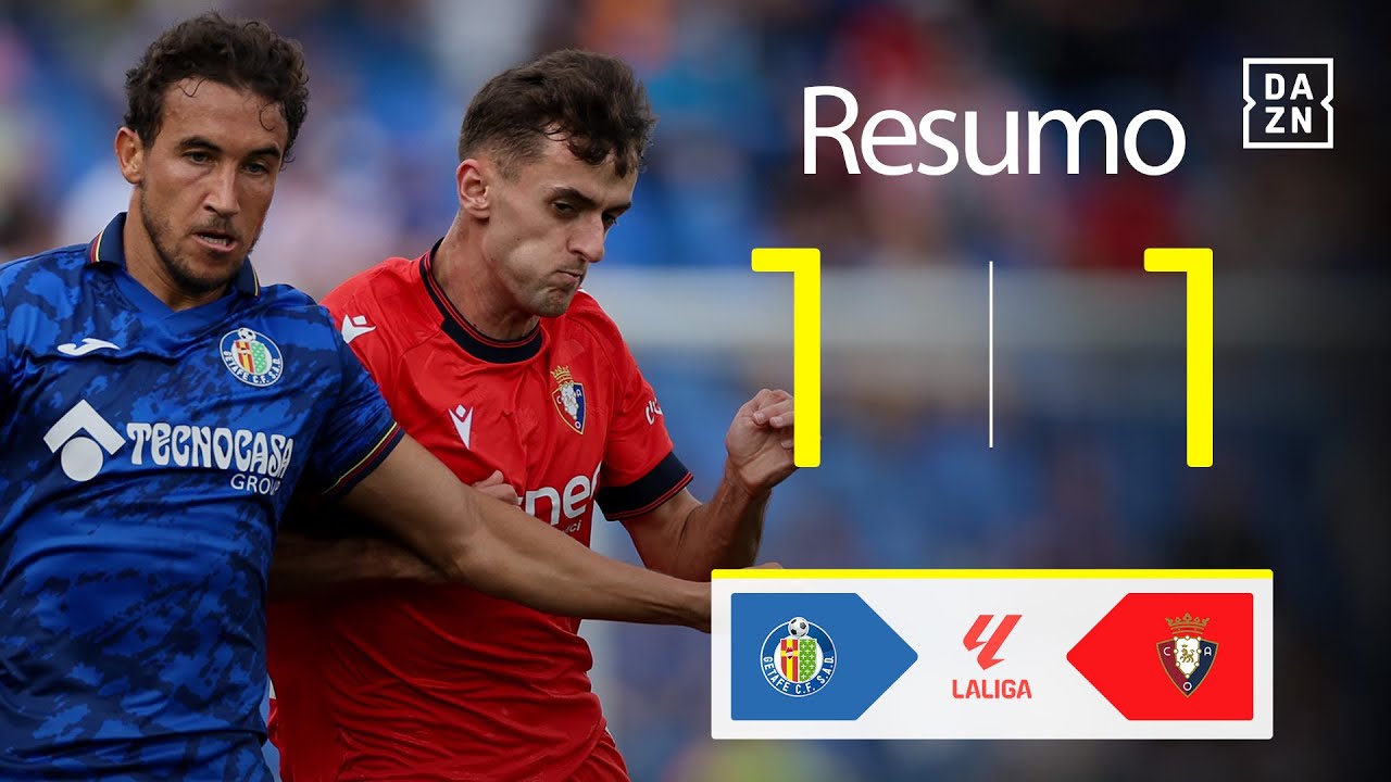 Resumo | Getafe 1-1 Osasuna | LALIGA 24/25