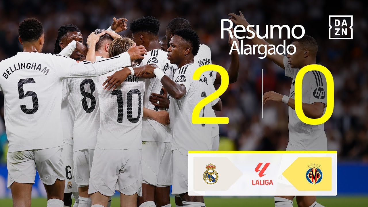 Resumo alargado | Real Madrid 2-0 Villarreal | LALIGA 24/25