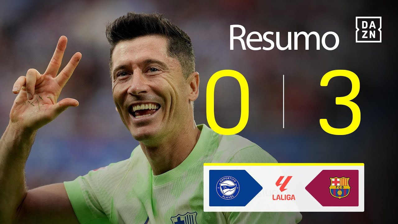 Resumo | Alav&eacute;s 0-3 Barcelona | LALIGA 24/25