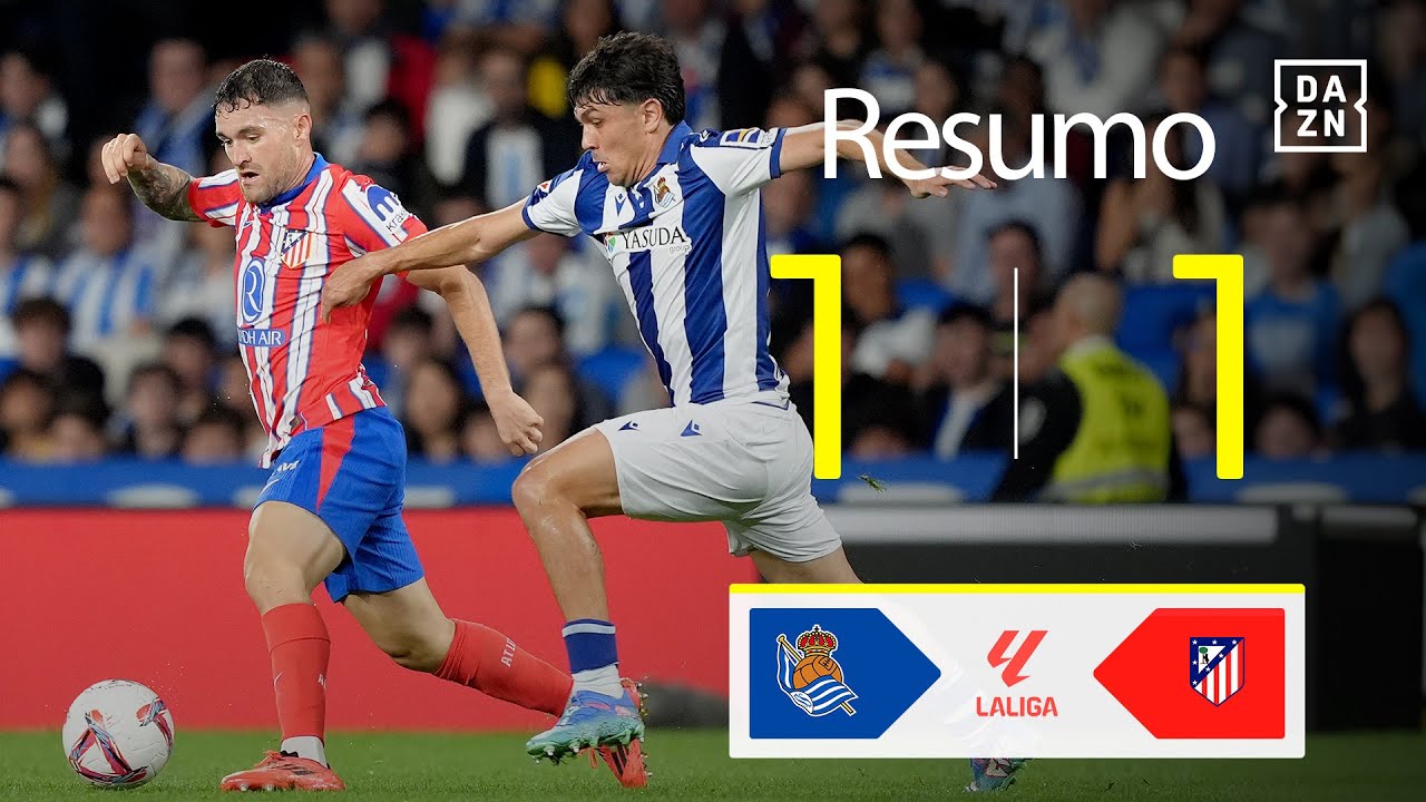 Resumo | Real Sociedad 1-1 Atletico Madrid | LALIGA 24/25