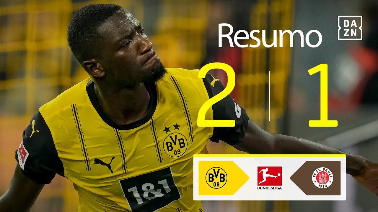 Resumo | Dortmund 2-1 St Pauli | Bundesliga 24/25