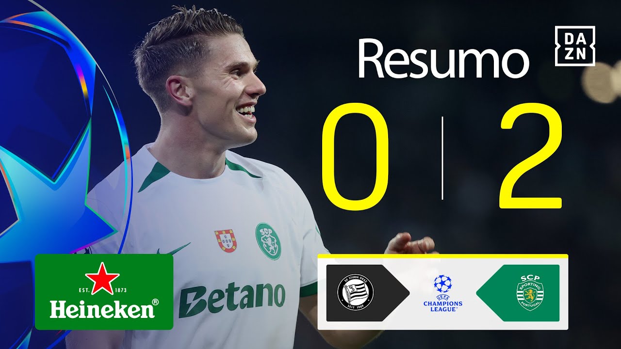 Resumo | Sturm Graz 0-2 Sporting CP | Champions League 24/25