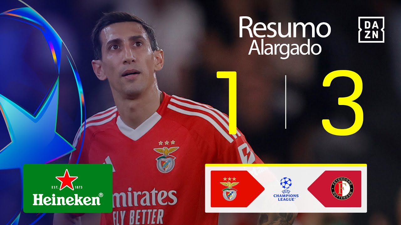 Resumo alargado | SL Benfica 1-3 Feyenoord | Champions League 24/25