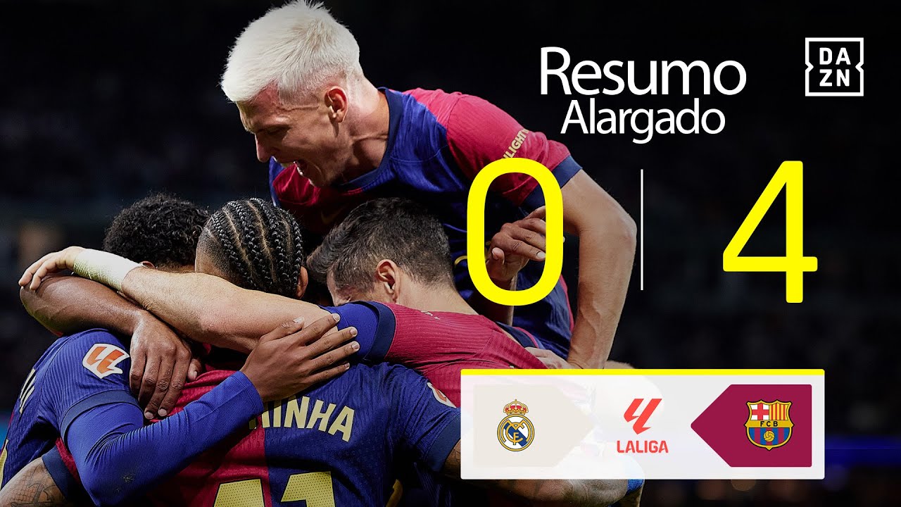 Resumo alargado | Real Madrid 0-4 Barcelona | LALIGA 24/25