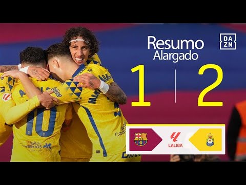 Resumo alargado | Barcelona 1-2 Las Palmas | LALIGA 24/25
