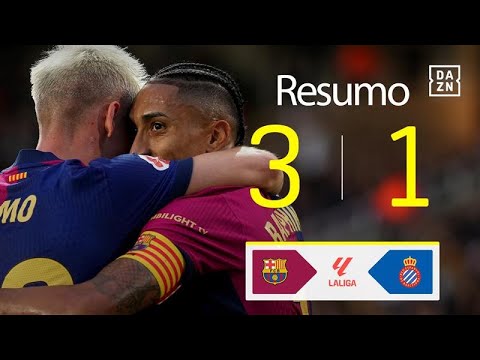 Resumo | Barcelona 3-1 Espanyol | LALIGA 24/25