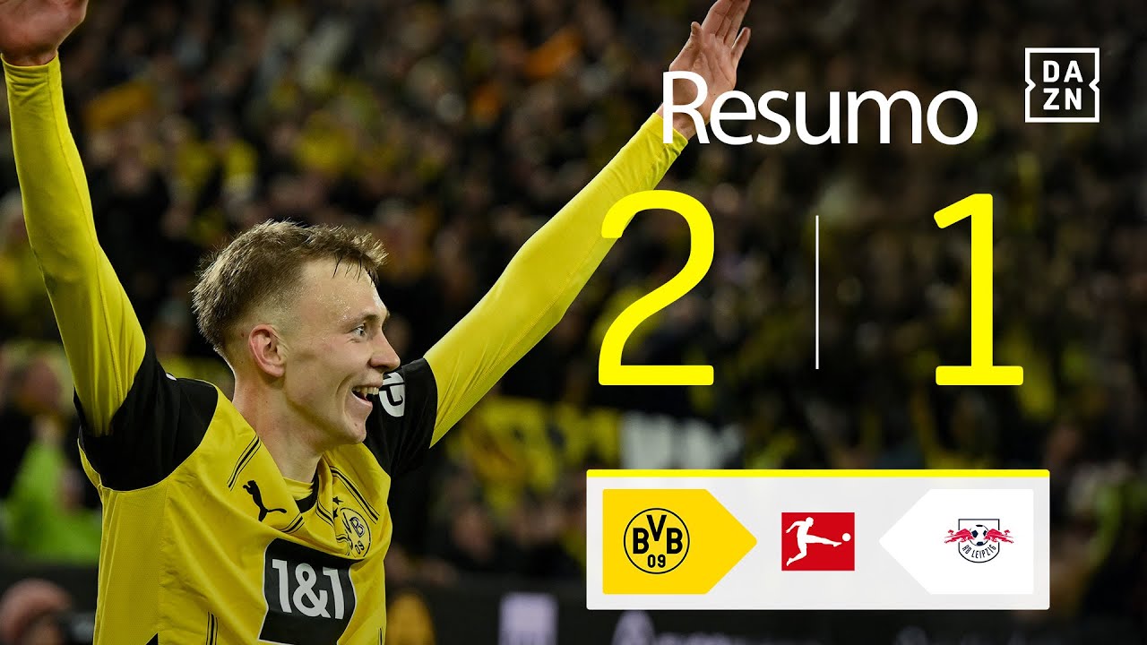 Resumo | Dortmund 2-1 Leipzig | Bundesliga 24/25