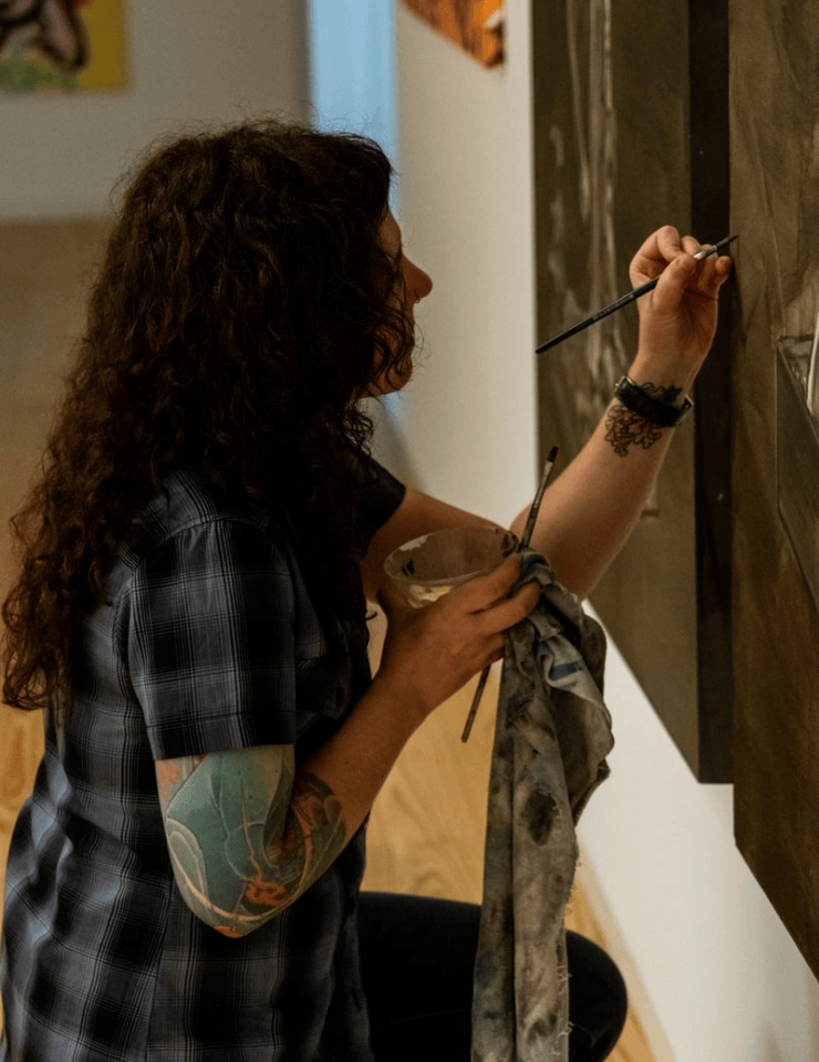 Oficina &mdash; Pintura e Natureza